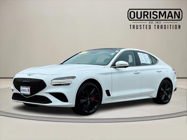 used 2023 Genesis G70 car, priced at $35,500