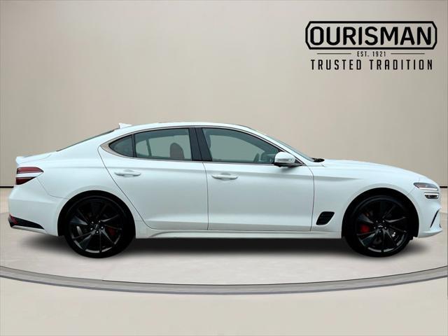 used 2023 Genesis G70 car, priced at $35,500