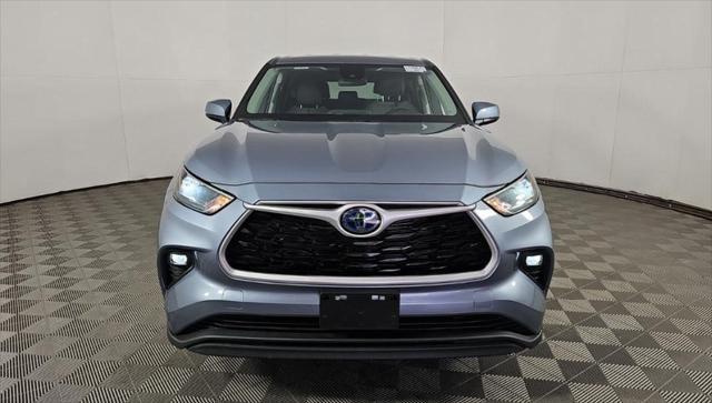 used 2023 Toyota Highlander Hybrid car, priced at $37,500