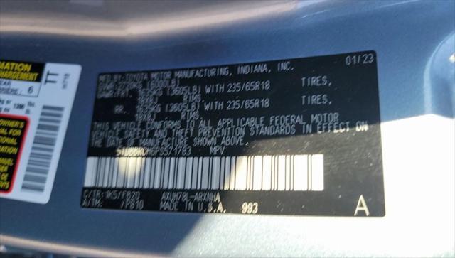 used 2023 Toyota Highlander Hybrid car, priced at $37,500