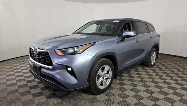 used 2023 Toyota Highlander Hybrid car, priced at $37,500