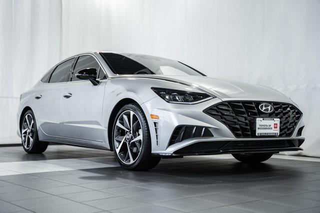 used 2021 Hyundai Sonata car, priced at $21,500