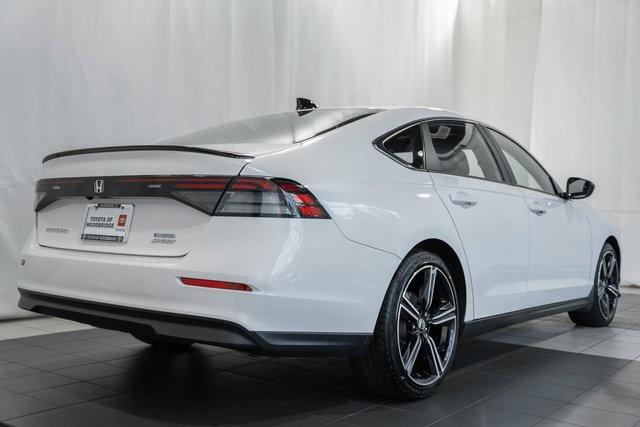 used 2023 Honda Accord Hybrid car, priced at $28,500