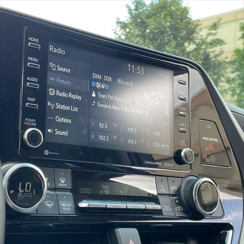 used 2022 Toyota Highlander car, priced at $38,000
