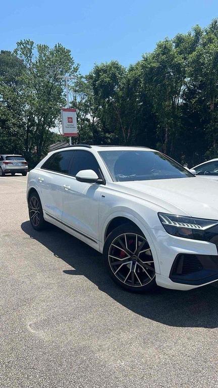 used 2020 Audi Q8 car, priced at $41,500