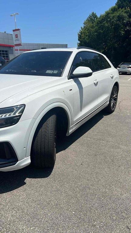 used 2020 Audi Q8 car, priced at $41,500