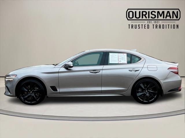 used 2023 Genesis G70 car, priced at $38,500