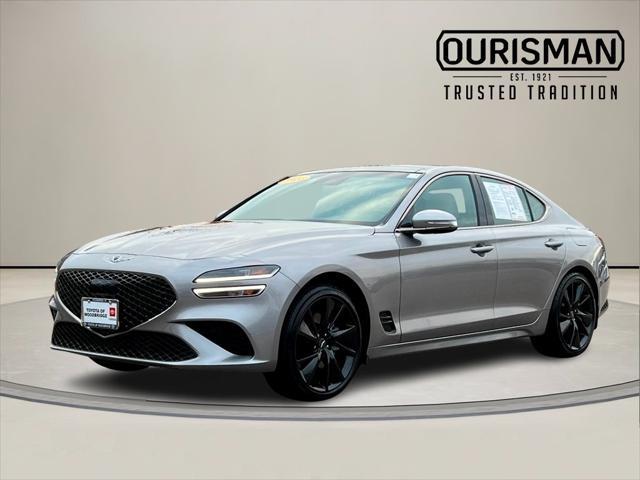 used 2023 Genesis G70 car, priced at $38,500