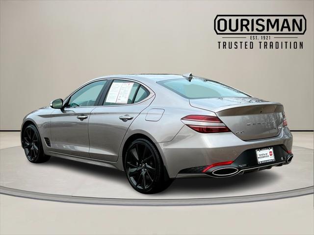 used 2023 Genesis G70 car, priced at $38,500