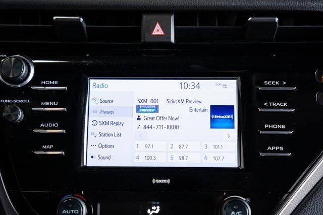 used 2020 Toyota Camry car, priced at $21,500