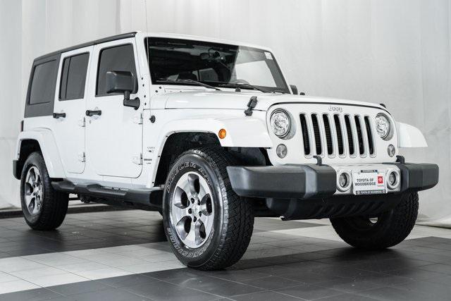 used 2018 Jeep Wrangler JK Unlimited car, priced at $25,500