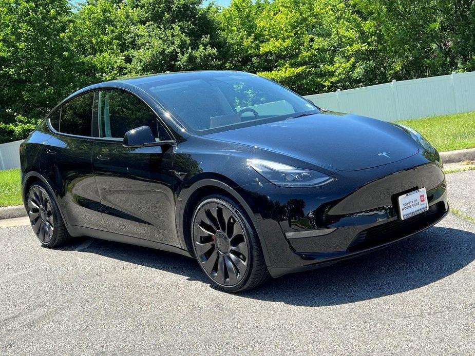 used 2021 Tesla Model Y car, priced at $39,000