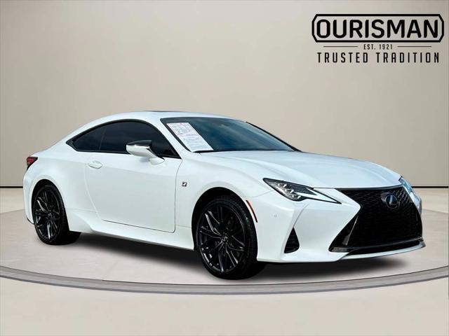 used 2024 Lexus RC 350 car, priced at $49,000