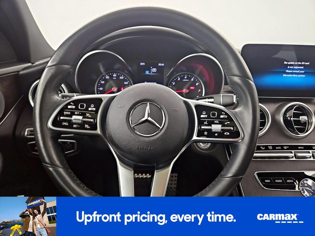 used 2020 Mercedes-Benz C-Class car, priced at $23,998