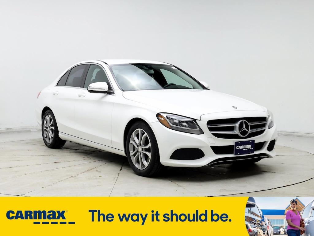 used 2015 Mercedes-Benz C-Class car, priced at $16,998