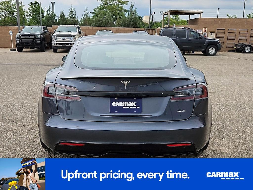 used 2021 Tesla Model S car, priced at $63,998