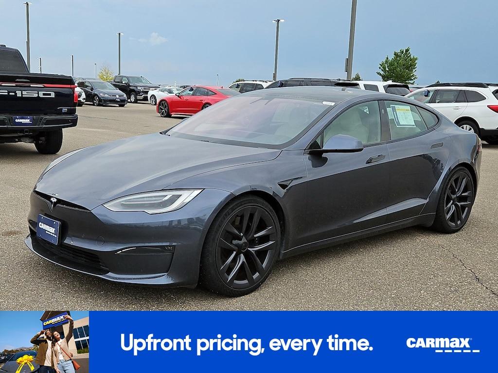 used 2021 Tesla Model S car, priced at $63,998