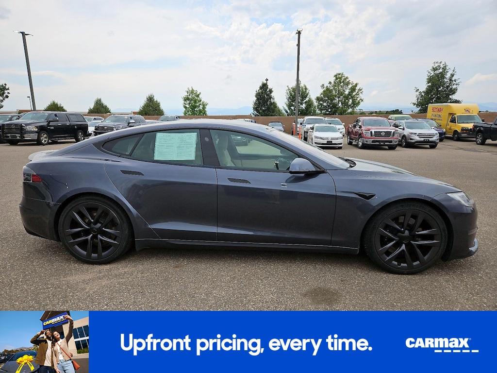 used 2021 Tesla Model S car, priced at $63,998