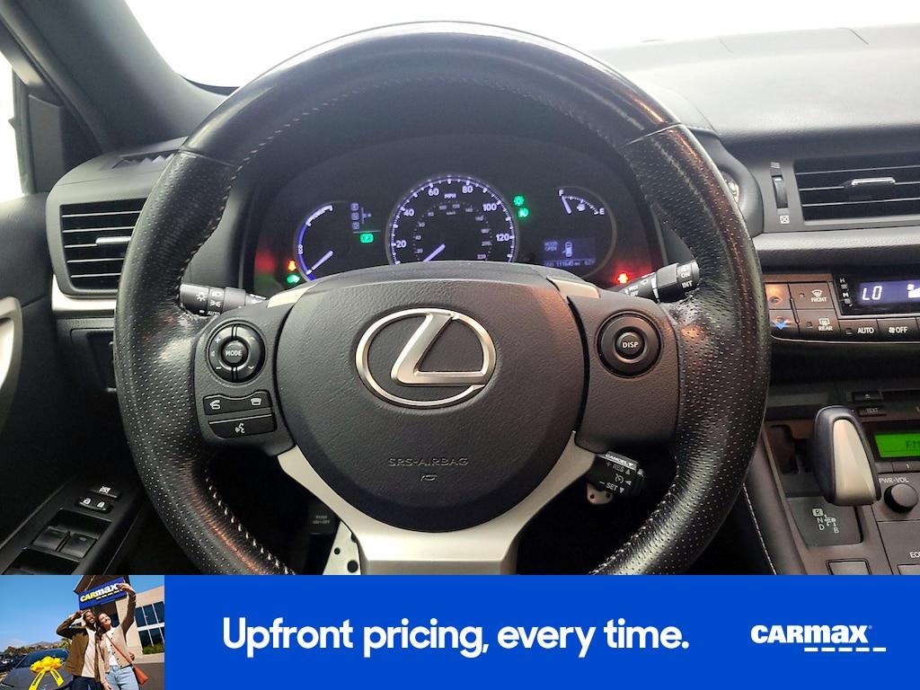 used 2016 Lexus CT 200h car, priced at $15,998