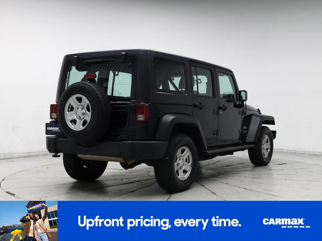 used 2017 Jeep Wrangler car, priced at $19,998