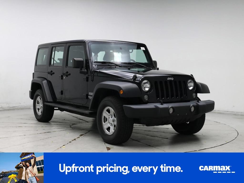 used 2017 Jeep Wrangler car, priced at $19,998