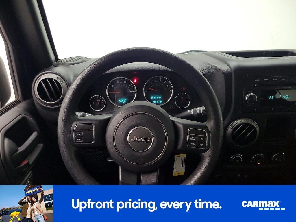 used 2017 Jeep Wrangler car, priced at $19,998