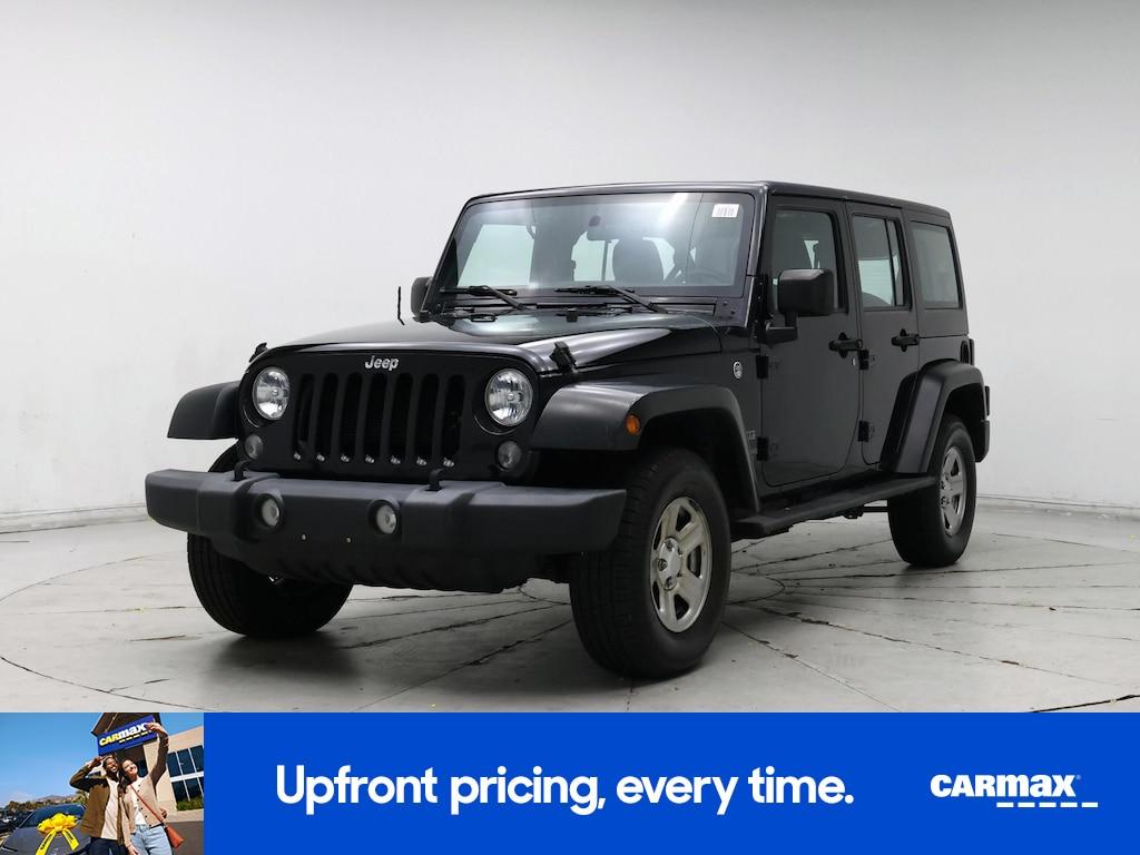 used 2017 Jeep Wrangler car, priced at $19,998