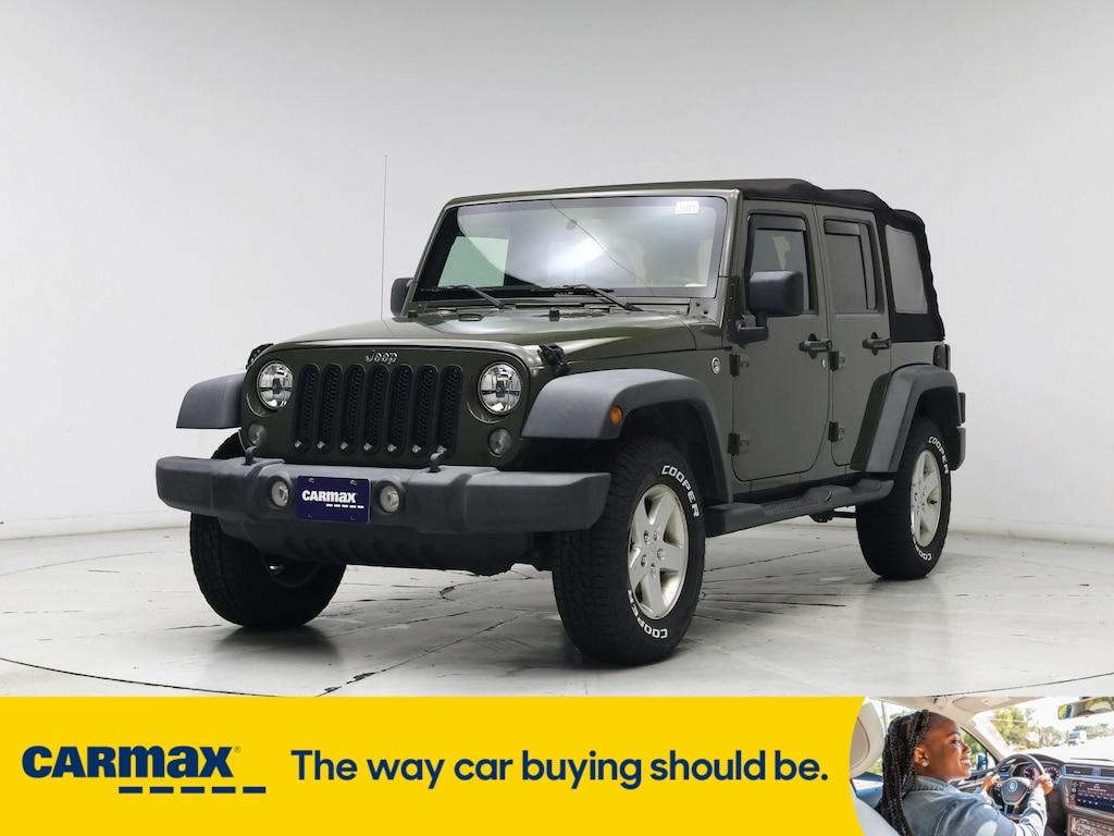 used 2015 Jeep Wrangler car, priced at $19,998