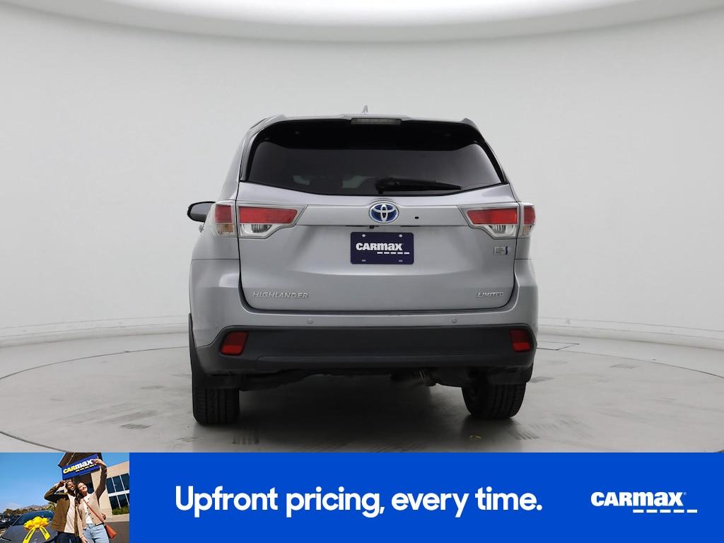 used 2015 Toyota Highlander Hybrid car, priced at $24,998