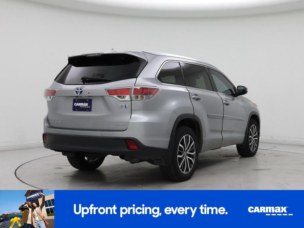 used 2015 Toyota Highlander Hybrid car, priced at $24,998