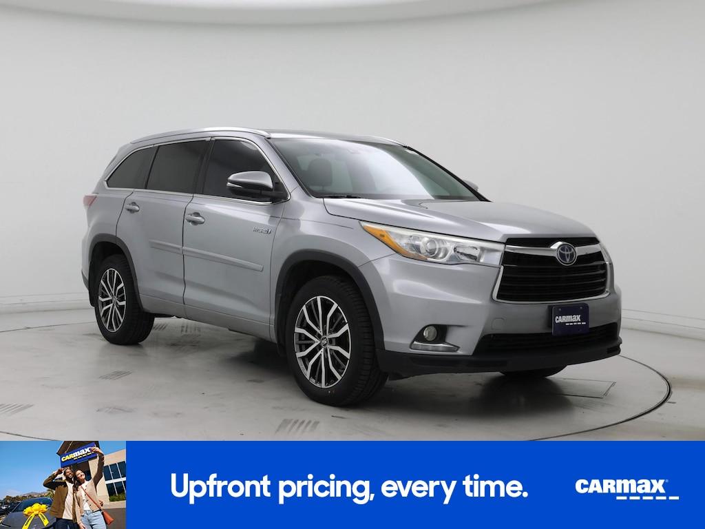 used 2015 Toyota Highlander Hybrid car, priced at $24,998