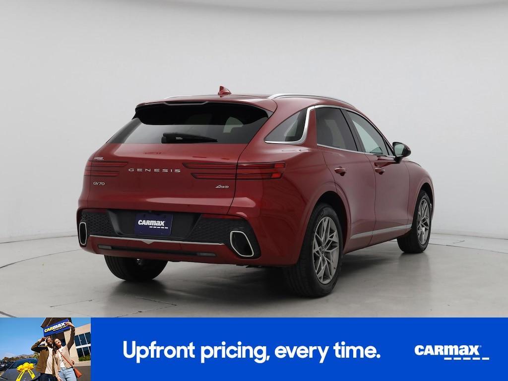 used 2023 Genesis GV70 car, priced at $39,998
