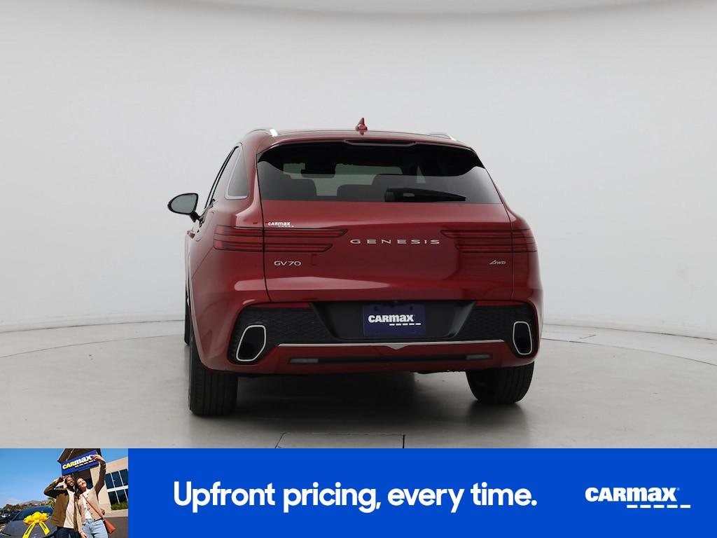 used 2023 Genesis GV70 car, priced at $39,998