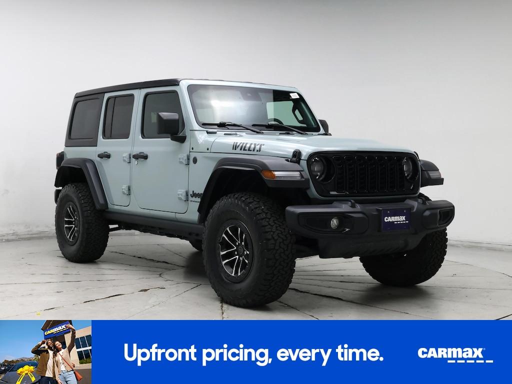 used 2024 Jeep Wrangler car, priced at $45,998