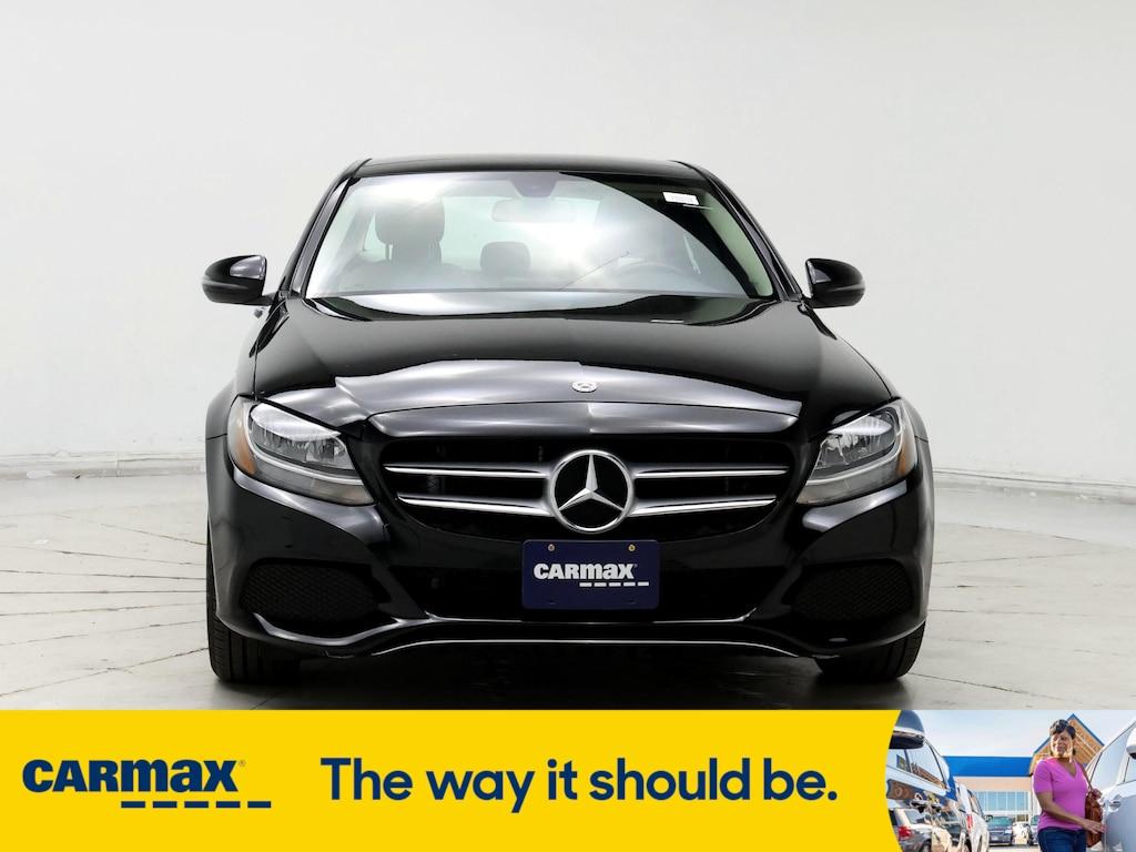 used 2018 Mercedes-Benz C-Class car, priced at $19,998