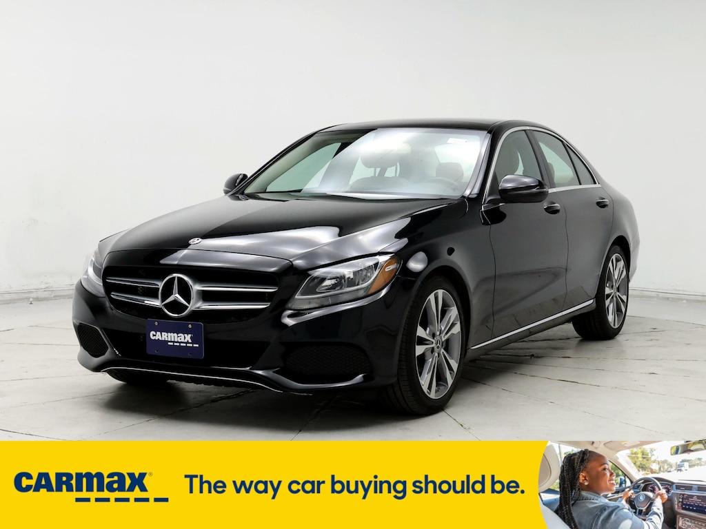 used 2018 Mercedes-Benz C-Class car, priced at $19,998