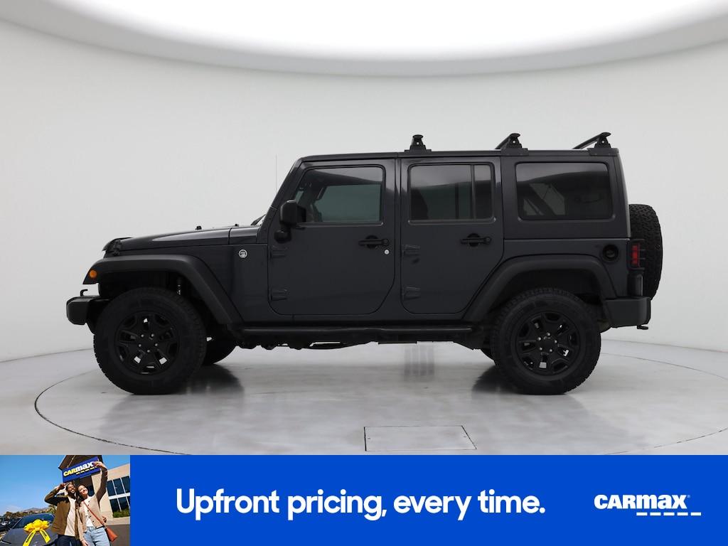 used 2016 Jeep Wrangler car, priced at $18,998