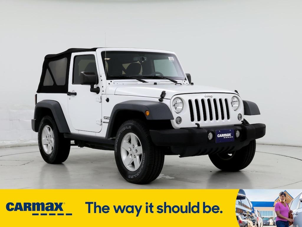 used 2017 Jeep Wrangler car, priced at $22,998