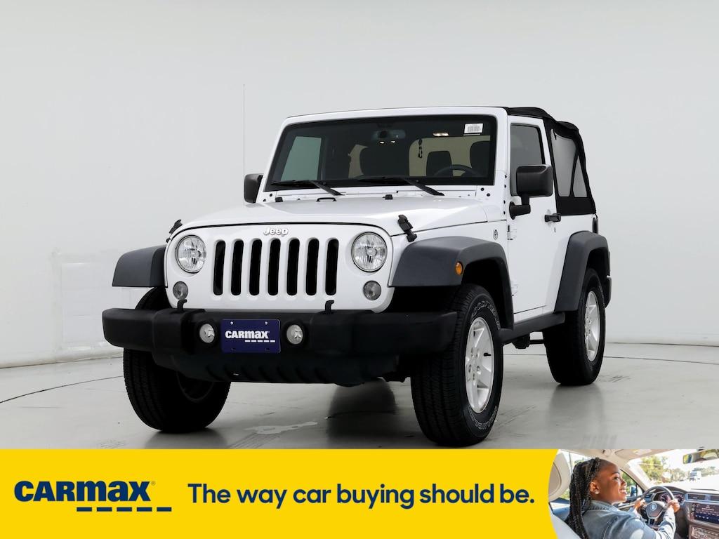 used 2017 Jeep Wrangler car, priced at $22,998