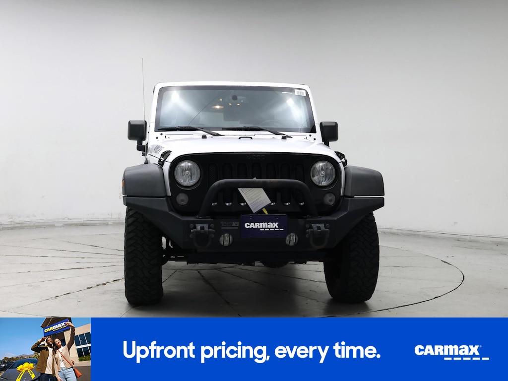 used 2018 Jeep Wrangler car, priced at $20,998