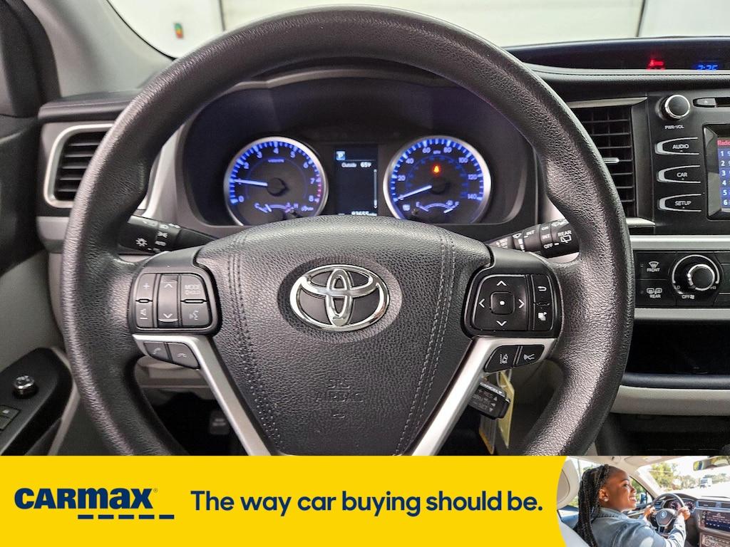 used 2018 Toyota Highlander car, priced at $23,998
