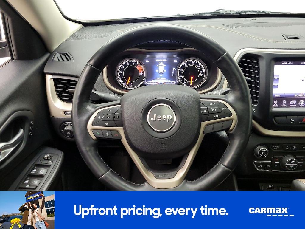 used 2016 Jeep Cherokee car, priced at $18,998