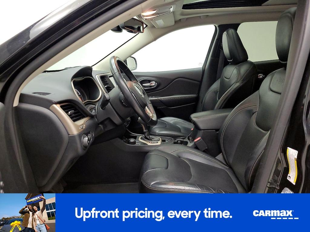 used 2016 Jeep Cherokee car, priced at $18,998