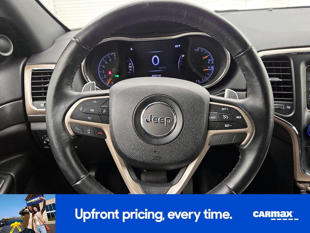 used 2017 Jeep Grand Cherokee car, priced at $15,998