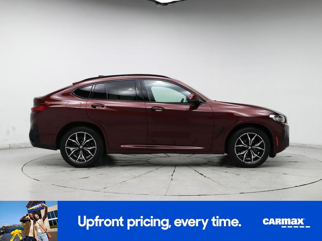used 2022 BMW X4 car, priced at $38,998