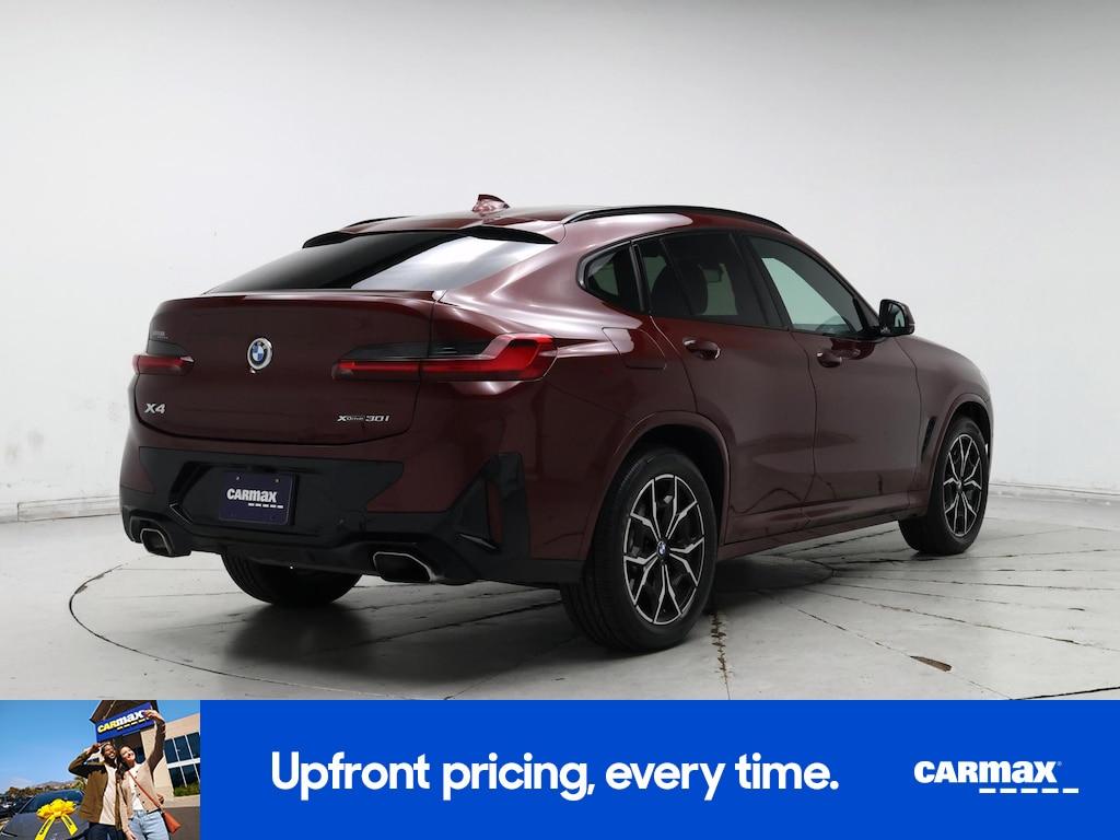 used 2022 BMW X4 car, priced at $38,998