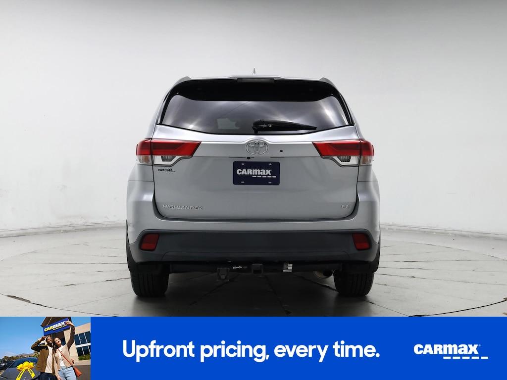 used 2019 Toyota Highlander car, priced at $25,998