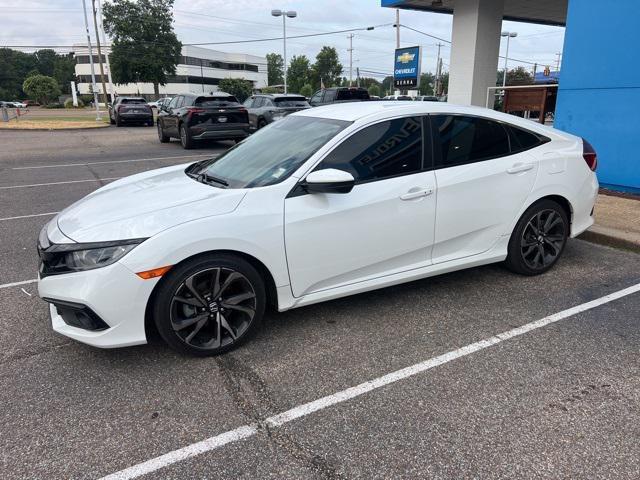 used 2021 Honda Civic car, priced at $19,900