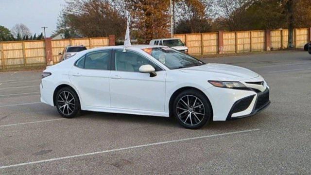 used 2021 Toyota Camry car, priced at $22,992