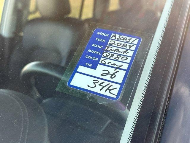 used 2024 INFINITI QX80 car, priced at $52,995